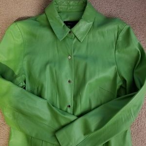Green Leather Jacket